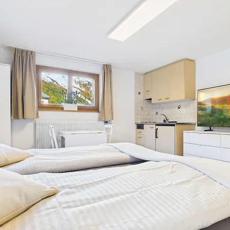 شقة Comfortable Near Saas-fee Ideal For Couples ساس-غروند